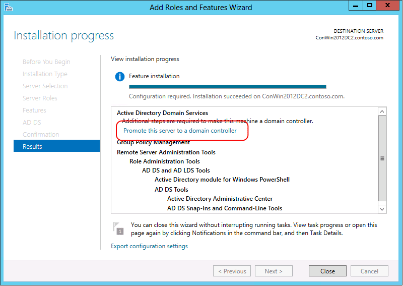 How to Create Your Own Lab with Active Directory? 5 promote ad